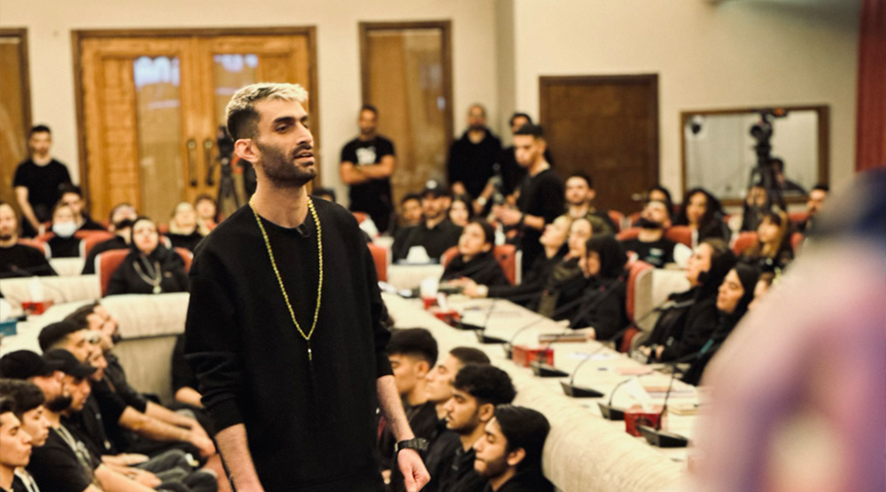 مدیتیشن دسته جمعی در سمینار انفجار نور ارصلان اسدی