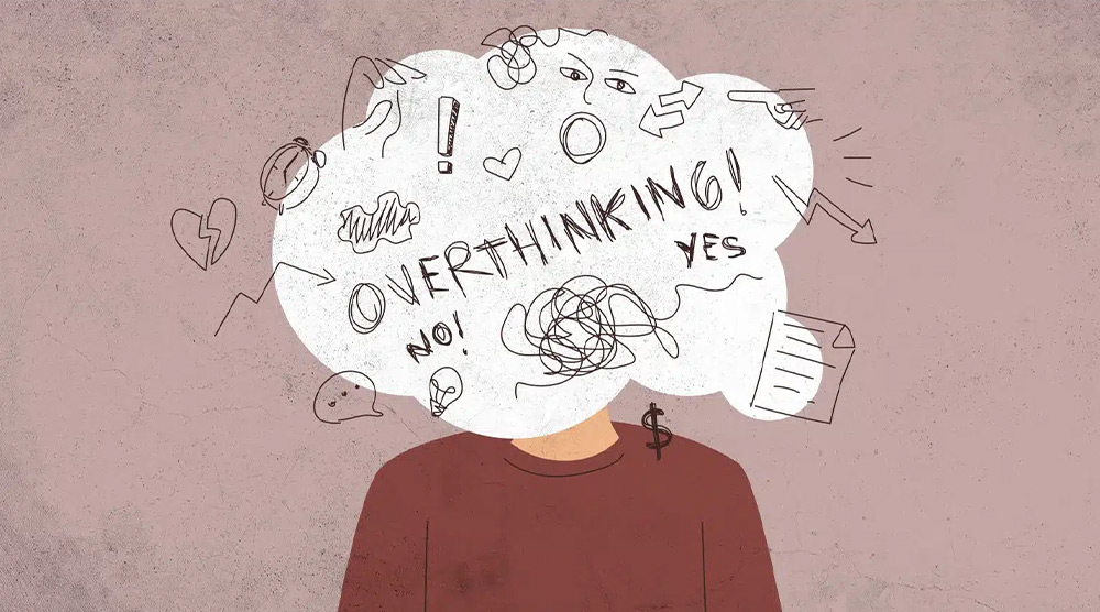 راه حلی برای زیاد فکر کردن